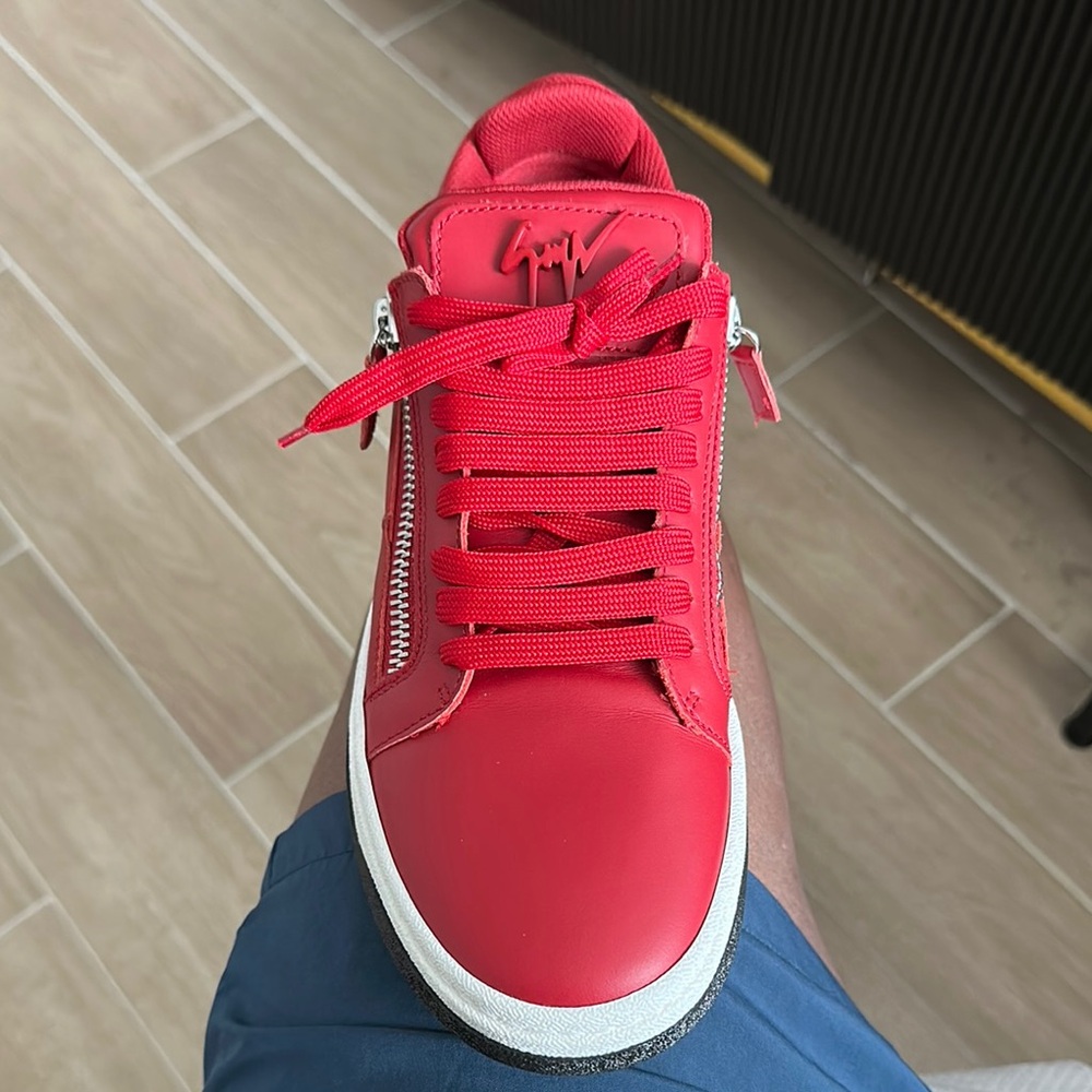 Giuseppe Zanotti Red Sneakers
